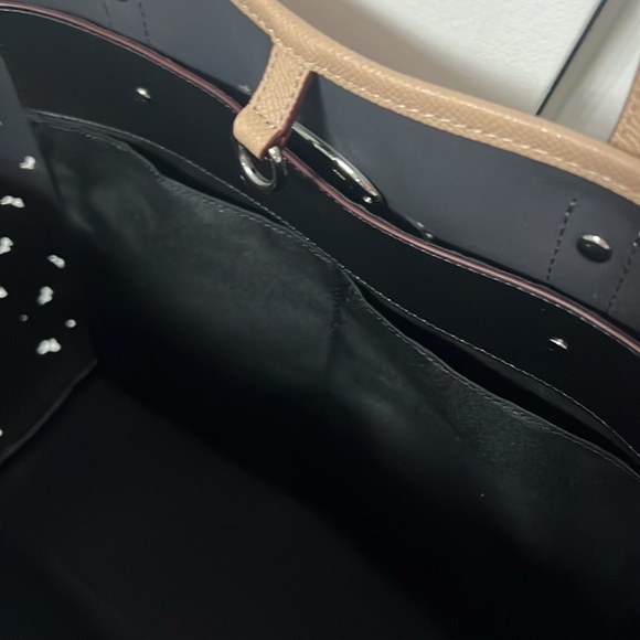 authentic, rare, hard to find coach perforated butterfly tote w/ matching wallet - Picture 8 of 11